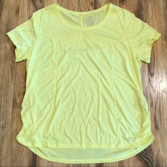 Danskin Now Tops - NWOT Danskin Now Yellow Top 2X